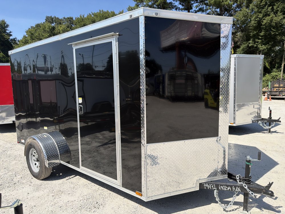 6x12 Enclosed Trailer 6'3" Interior Height W/ Side Door & Ramp 2027 Quality Cargo