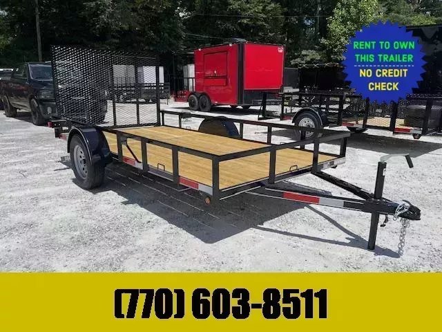 2026 Lone Wolf Trailer 6x12 Utility Trailer
