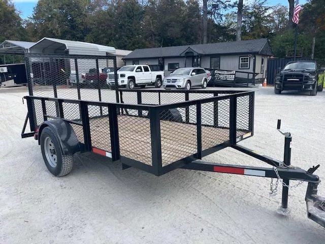 2026 Lone Wolf Trailer 5X10 Utility Trailer W/ 2 Foot Mesh Sides