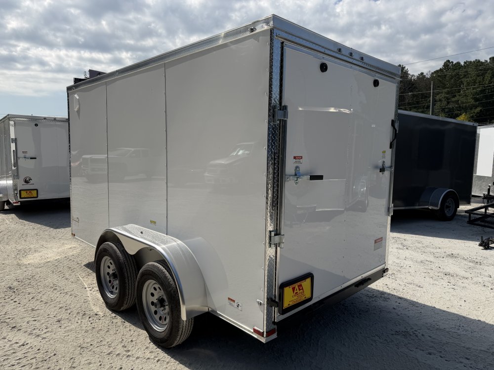 6x12 Enclosed Trailer Dual Axle 6'3" Interior Height W/ Side Door & Ramp 2027 Quality Cargo