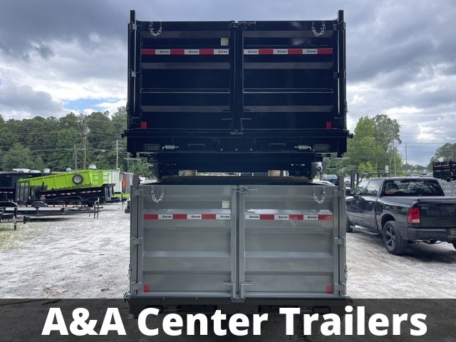2026 Southern Utility Trailers 7x14 Dump Trailer Telescopic Lift 4 Foot Sides 14,000 GVWR W/Tarp and