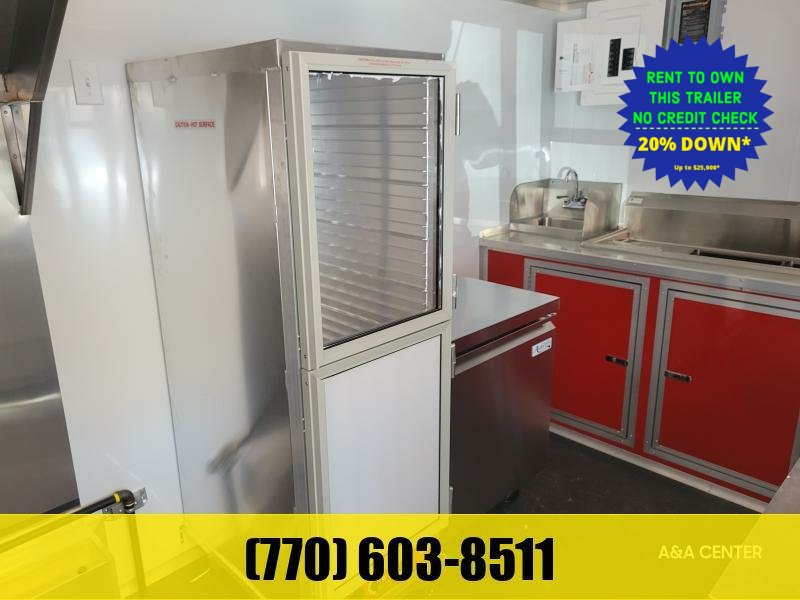 2026 Other 8.5x20 BBQ Porch Food Trailer LOADED W/ Smoker, Gas Package, Hood Vent, Dual Deep Fryers,
