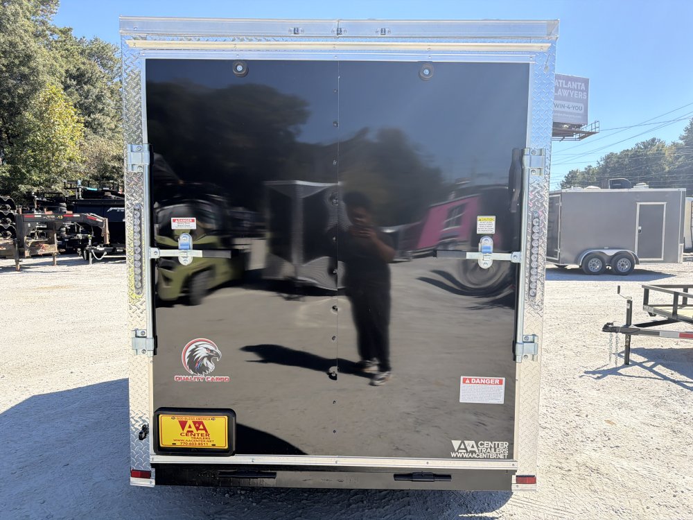2027 Quality Cargo 6x12 enclosed cargo trailer, stock #082531, photo 3 of 3