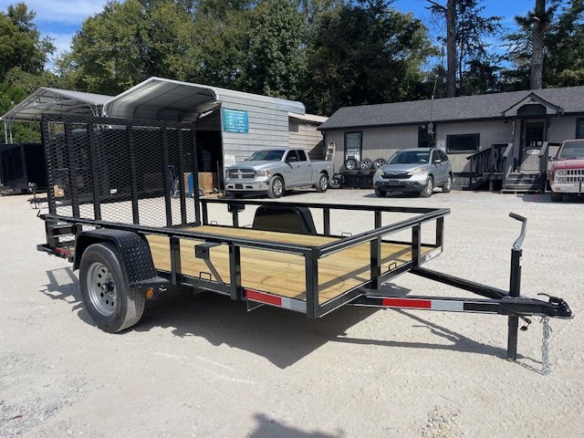 6x10 Utility Trailer W/ Spare Tire Mount, D-Rings 2026 Lonewolf