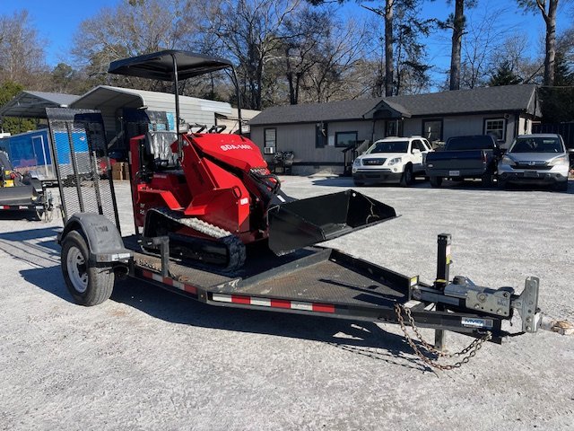 2019 Other USED 5X8 Equipment Trailer MMDI W/ Mini Compact Track Loader