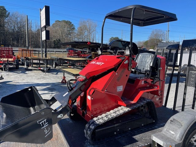 2019 Other USED 5X8 Equipment Trailer MMDI W/ Mini Compact Track Loader