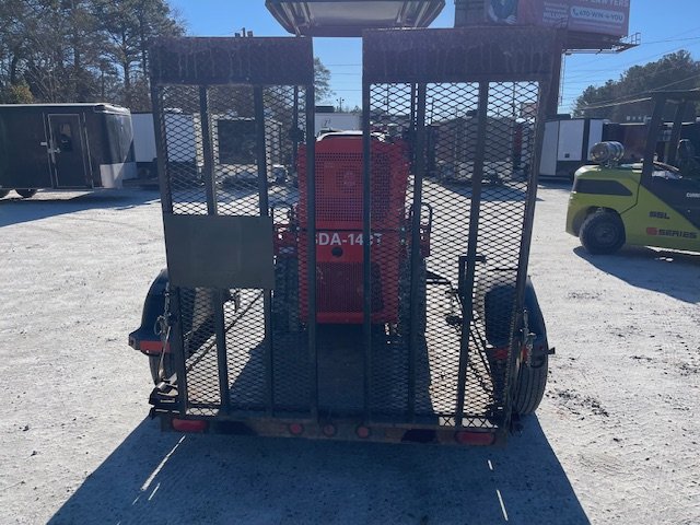 2019 Other USED 5X8 Equipment Trailer MMDI W/ Mini Compact Track Loader