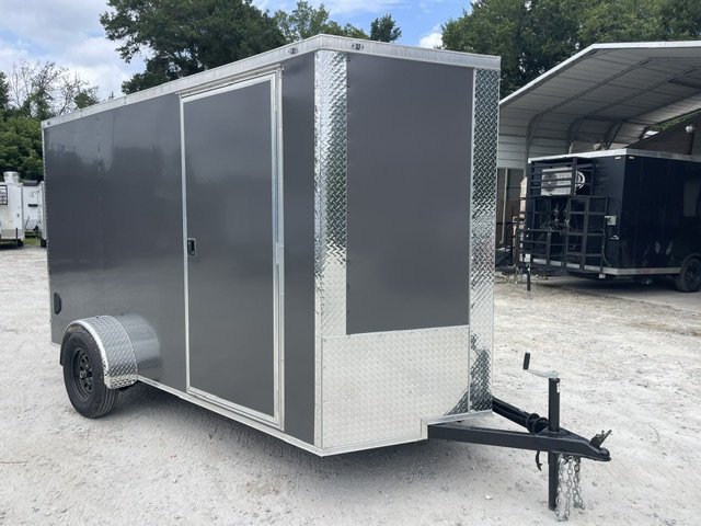 2027 Coast 2 Coast 6x12 Enclosed Trailer 6'6" Interior Height W/ Side Door & Ramp