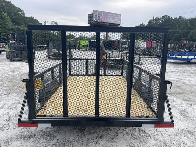 2027 Lone Wolf 6x10 utility trailer, stock #091534, photo 3 of 3