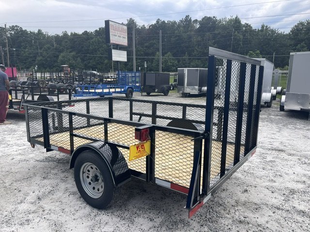 2027 Lone Wolf 6x10 utility trailer, stock #091532, photo 2 of 3