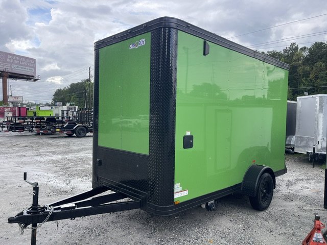 2025 6X12 Food Trailer SINK PKG,50 AMP ELECTRICAL PACKAGE, A/C, FINISHED INTERIOR