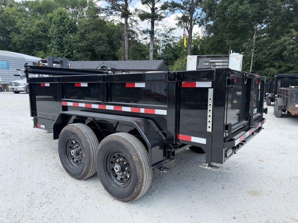 2026 Panther Cargo LLC 6x12 Dump Trailer W/ 2-7000LB Axles 2' Foot Walls Ramps W/ GPS Unit Included
