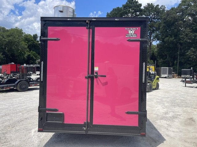 2025 Quality Cargo 7x14 Food Trailer W/ Sink Pkg, Hood Vent ,50 AMP Electrical Pkg, A/C, Finished In