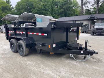 2027 Homesteader Trailers 7x12 Dump Trailer W/ 2-5200 LB Axles Tarp & Ramps