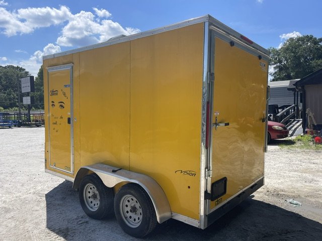 2019 LGS USED 7X12 Food Trailer W/ Prep Table Triple Sink, Concession Window Other