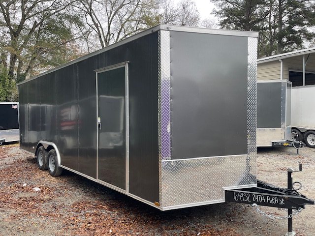 2026 Quality Cargo 8.5X24 Enclosed Trailer 7' Interior Height W/Side Door & Ramp