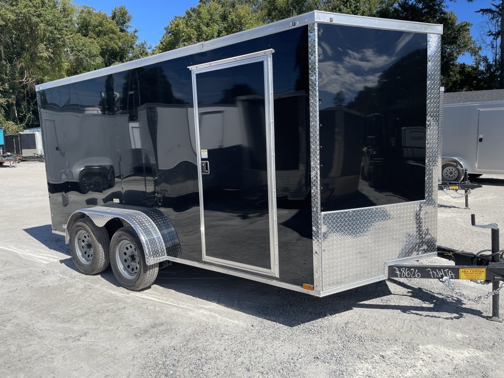 7x14 Enclosed Trailer 6'3" Interior Height W/ Side Door & Ramp 2027 Quality Cargo