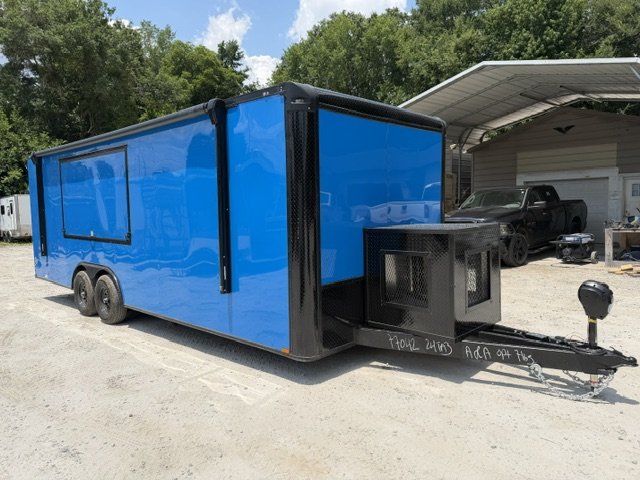 2026 Quality Cargo Trailers 8.5X24 GAME TRAILER FULLY LOADED