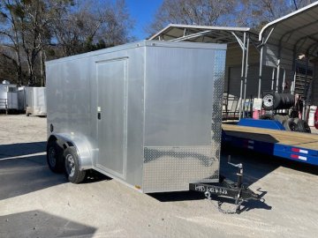 6x12 Enclosed Trailer 6'3" Interior Height W/ Side Door & Ramp 2027 Quality Cargo
