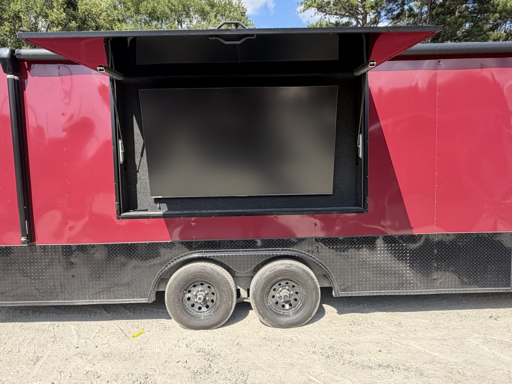 8.5X24 SMOKE LOUNGE TRAILER FULLY LOADED 2026 Quality Cargo Trailers