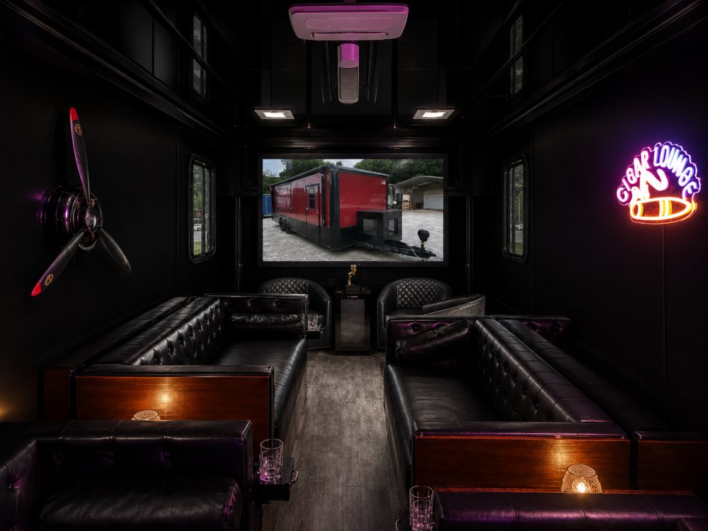 8.5X24 SMOKE LOUNGE TRAILER FULLY LOADED 2026 Quality Cargo Trailers