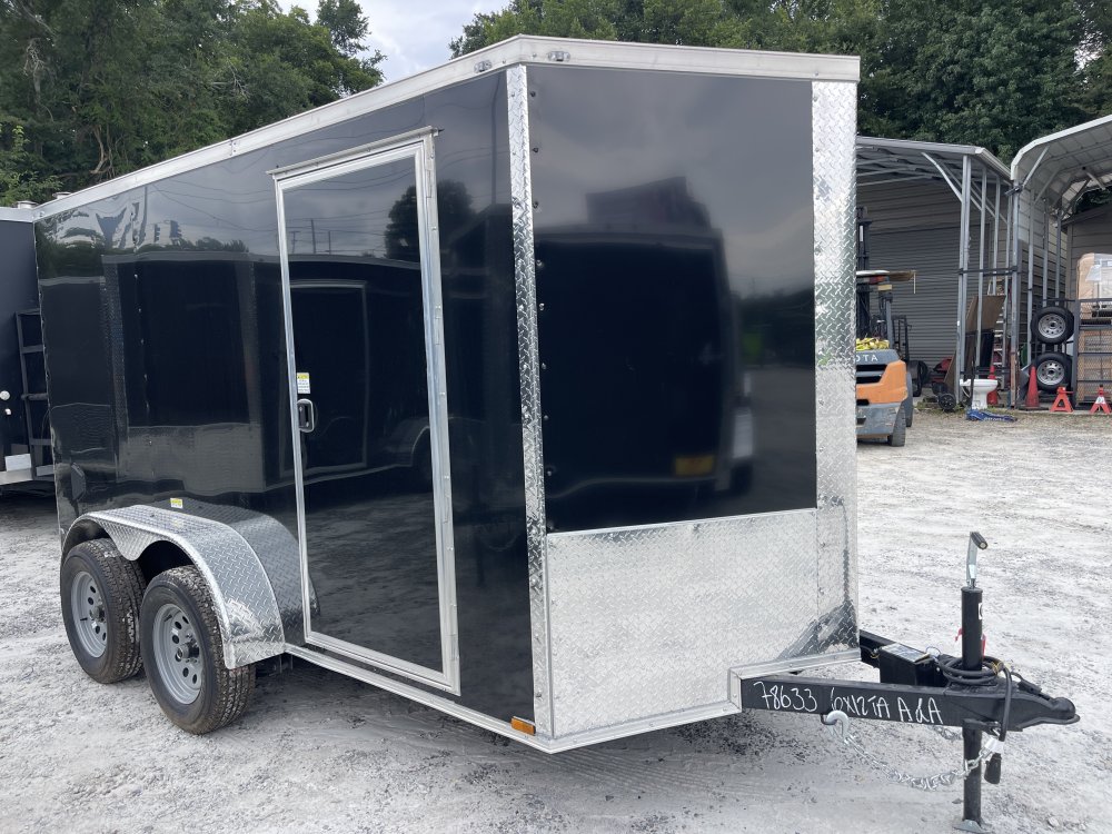 6x12 Enclosed Trailer Dual Axle 6'3" Interior Height W/ Side Door & Ramp 2027 Quality Cargo