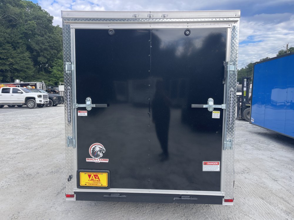 6x12 Enclosed Trailer Dual Axle 6'3" Interior Height W/ Side Door & Ramp 2027 Quality Cargo