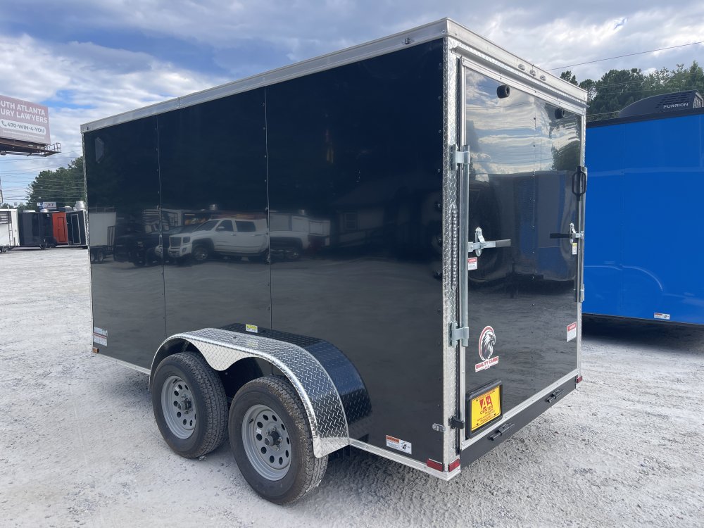 6x12 Enclosed Trailer Dual Axle 6'3" Interior Height W/ Side Door & Ramp 2027 Quality Cargo