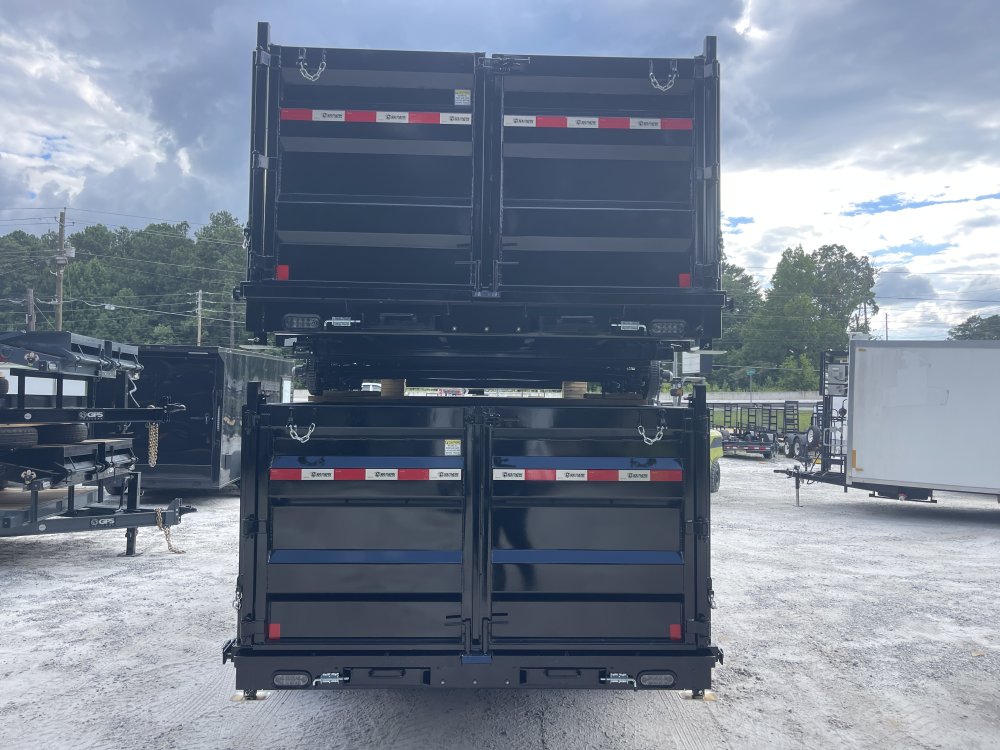 7x16 Dump Trailer Telescopic Lift 4 Foot Sides 14,000 GVWR W/Tarp and Ramps 2026 Southern Utility Tr