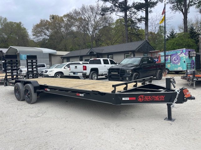 2027 Southern Utility 7X24 Heavy Equipment Trailer W/2-8000LB Axles