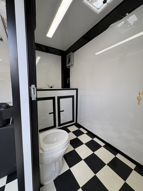 8.5x24 Barbershop/Salon Trailer Fully Equipped 2027 Quality Cargo