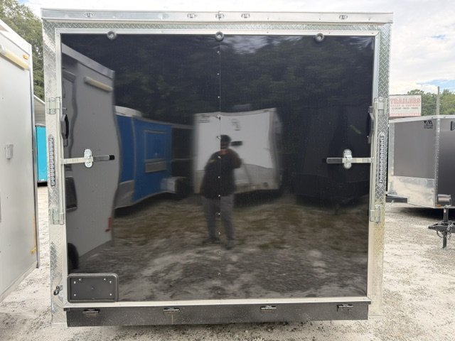8.5x18 Enclosed Trailer 7' Interior Height W/ Side Door & Ramp 2026 J&C
