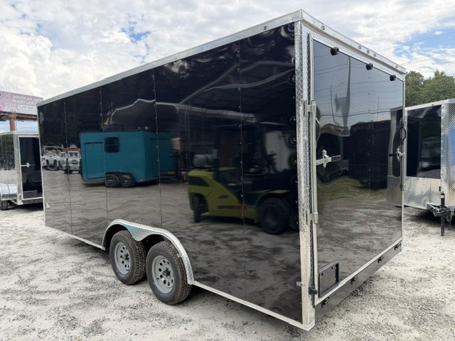 8.5x18 Enclosed Trailer 7' Interior Height W/ Side Door & Ramp 2026 J&C
