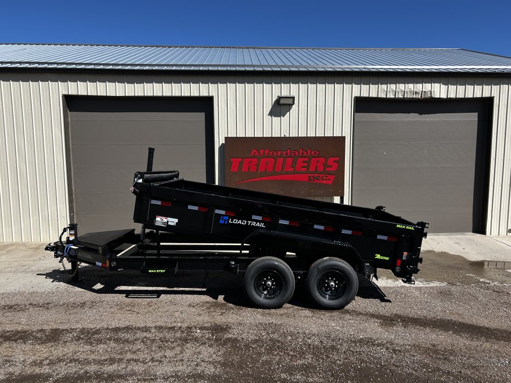 83"x14' Load Trail Bumper Pull Telescopic 14K Dump