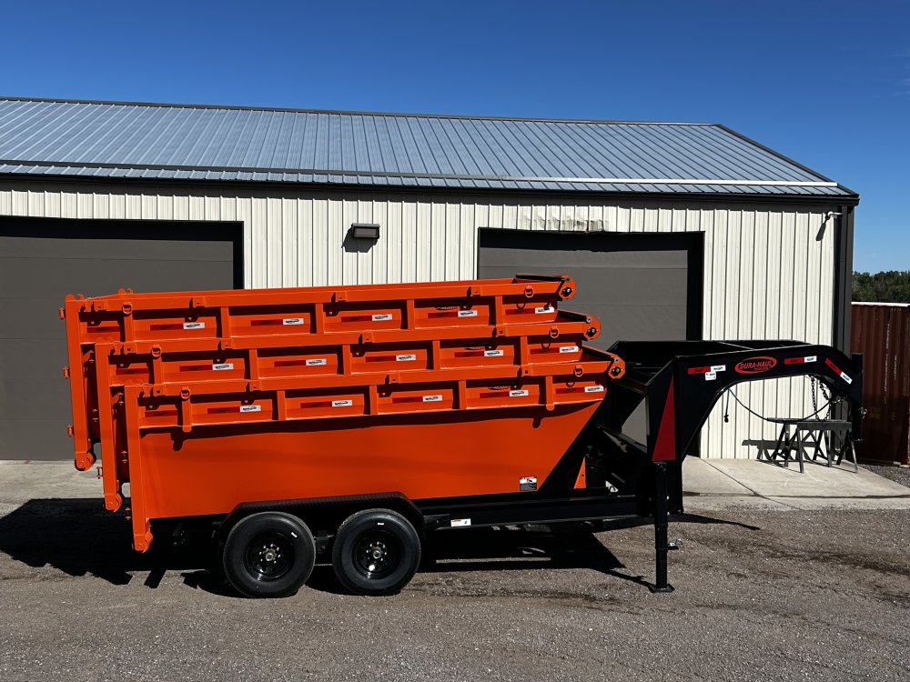 83"x14' Dura Haul Gooseneck 14K Rolloff Package