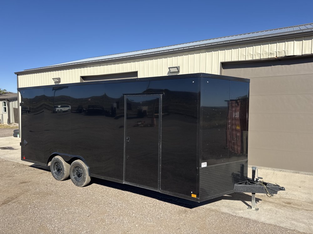 8'x20' Cross Bumper Pull 10K Enclosed Cargo