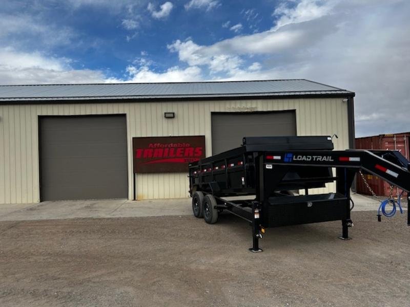 83"x14' Load Trail Gooseneck High Side Dump