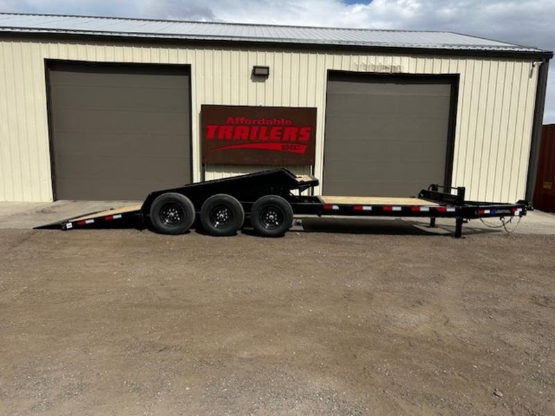 83"x24' Load Trail Triple Axle Bumper Pull Tilt