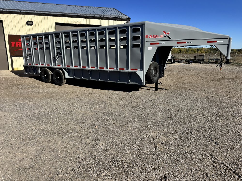 7'x24' Eagle X Gooseneck Stock