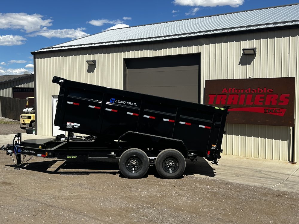 83"x14' Load Trail Bumper Pull High Side Dump