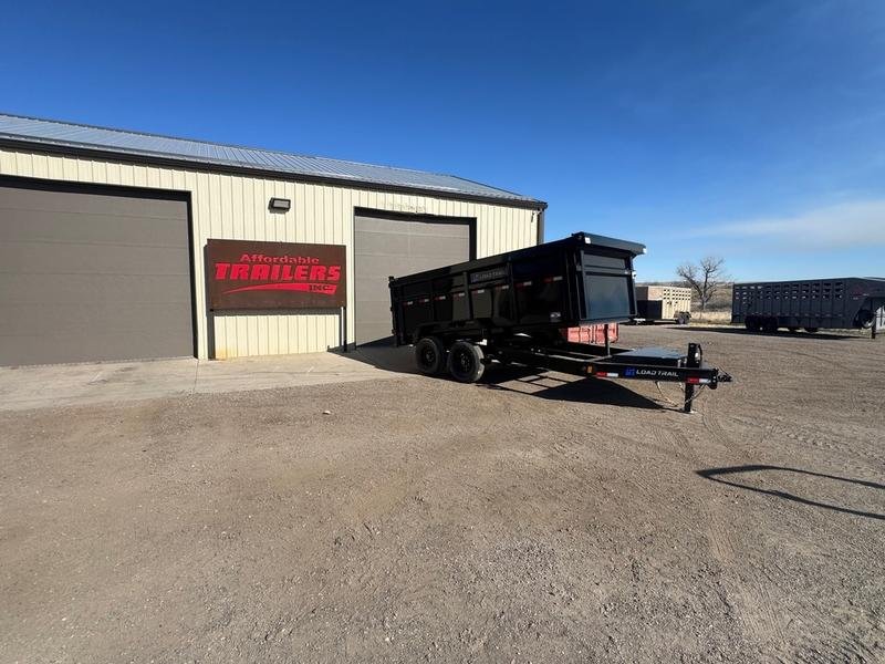 83"x14' Load Trail Bumper Pull High Side Dump