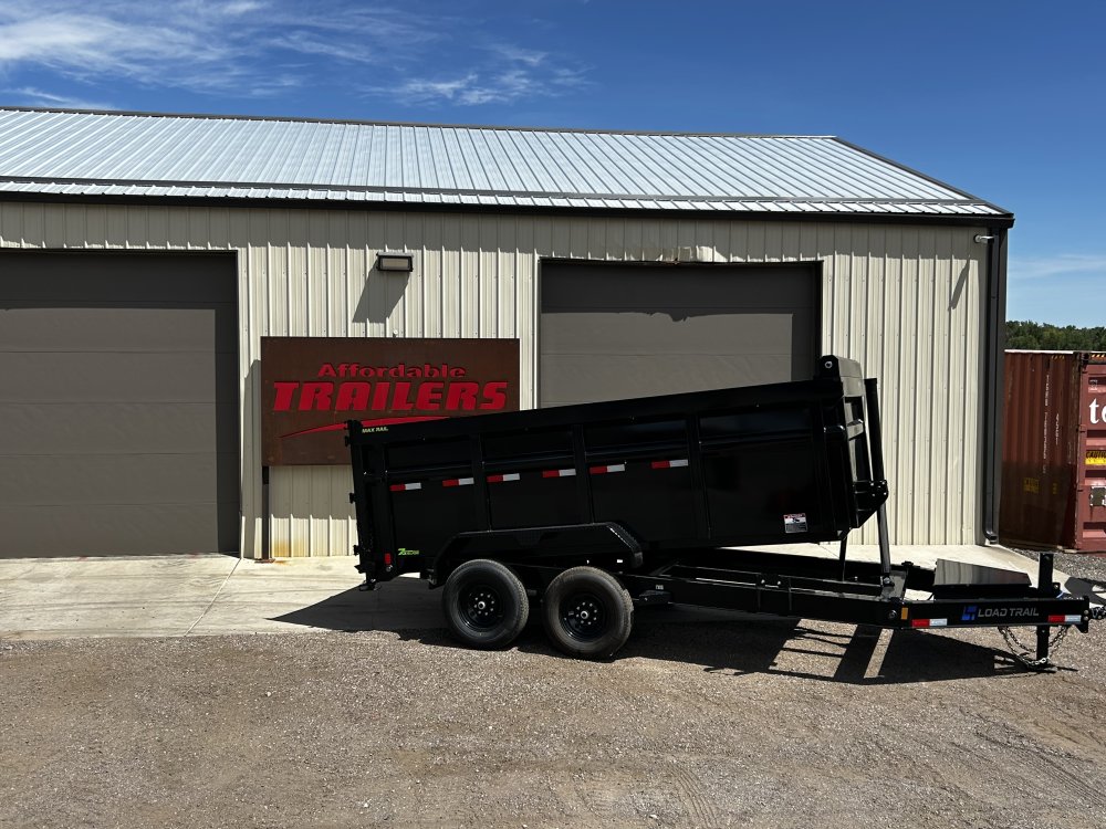83"x14' Load Trail Bumper Pull High Side Telescopic Dump