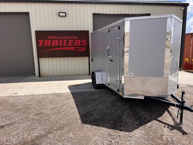 6'x12' Cross Bumper Pull Hail Resistant Enclosed Cargo
