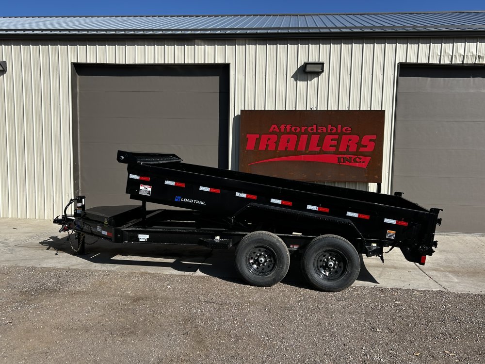 83"x14' Load Trail Bumper Pull 14K Dump