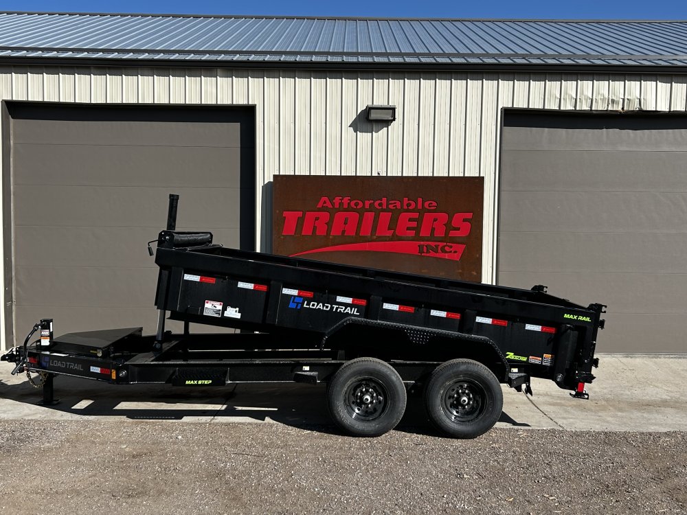 83"x14' Load Trail Bumper Pull Telescopic Dump