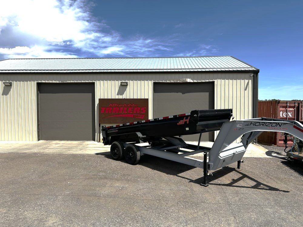83"x16' Horizon Gooseneck Dump