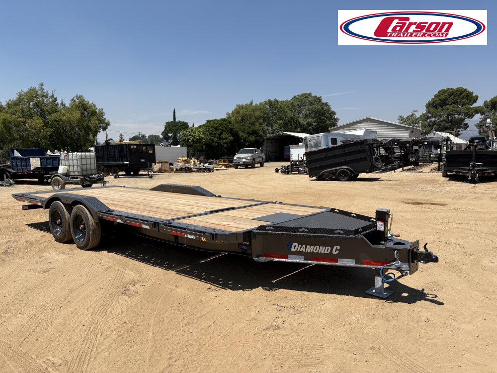 102x22 Diamond C Trailer Tilt Deck
