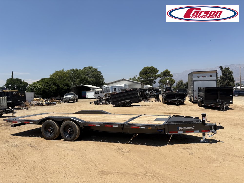 102x22 Diamond C Trailer Tilt Deck