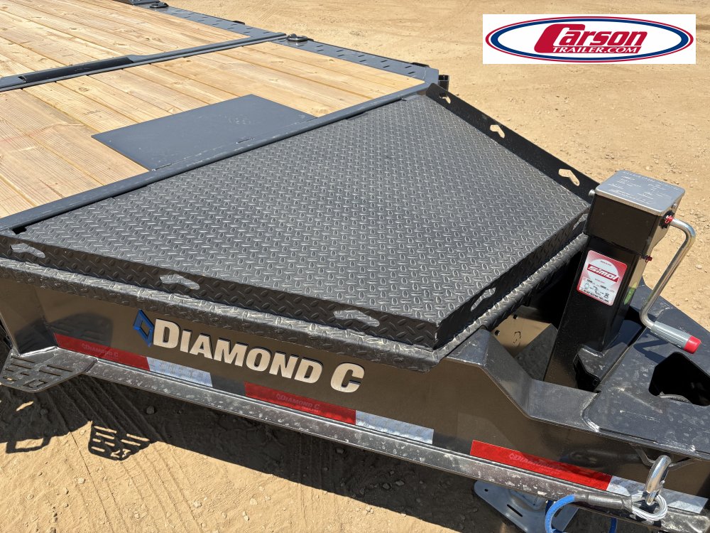 102x22 Diamond C Trailer Tilt Deck