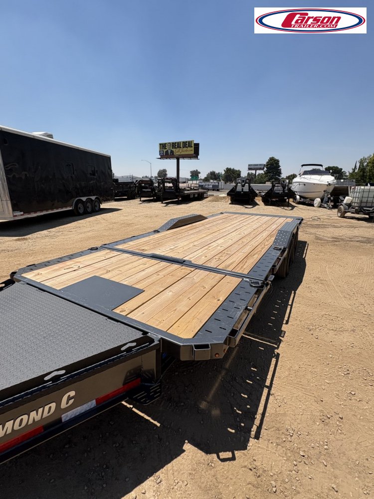 102x22 Diamond C Trailer Tilt Deck